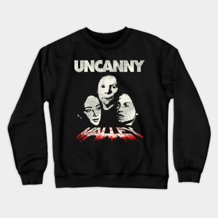 Uncanny Valley / HORROR MOVIE Mash-Up Crewneck Sweatshirt